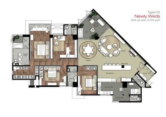 9 Bukit Utama Condominium - Floor Plan - iProperty.com.my