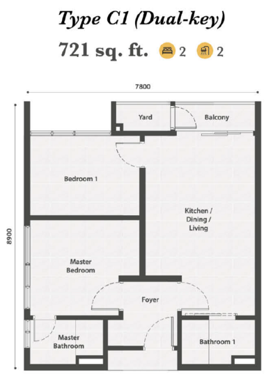 Sky Trees - Floor Plan - iProperty.com.my