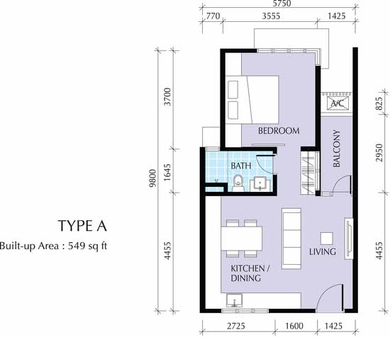 Epic Residence - Floor Plan - iProperty.com.my