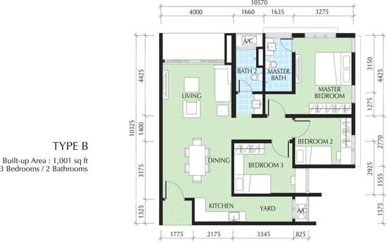 Epic Residence - Floor Plan - iProperty.com.my