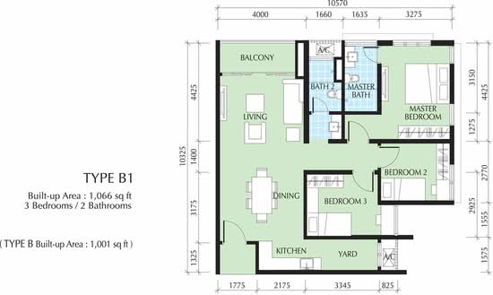 Epic Residence - Floor Plan - iProperty.com.my