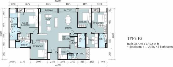 Epic Residence - Floor Plan - iProperty.com.my