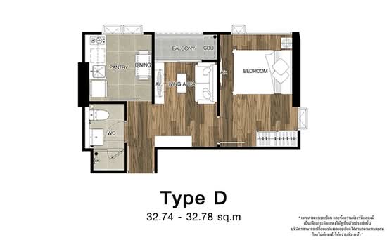 The Clev Riverline Chaophraya-Wongsawang : เดอะ เคลฟ ริเวอร์ไลน์ เจ้าพระยา-วงศ์สว่าง - Floor Plan