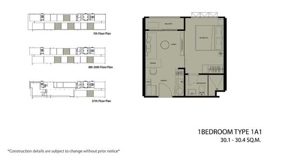 The Key Rama 3 - Floor Plan