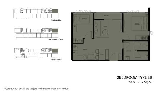 The Key Rama 3 - Floor Plan
