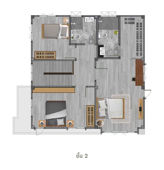 Sammakorn Chaiyapruek-Wongwaen 2 : สัมมากร ชัยพฤกษ์-วงแหวน 2 - Floor Plan