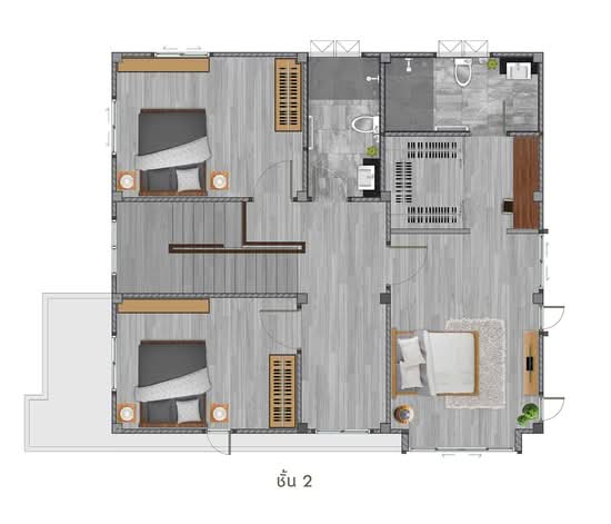 Sammakorn Chaiyapruek-Wongwaen 2 : สัมมากร ชัยพฤกษ์-วงแหวน 2 - Floor Plan
