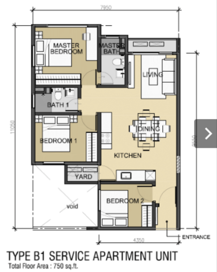 121 Residences - Floor Plan - iProperty.com.my