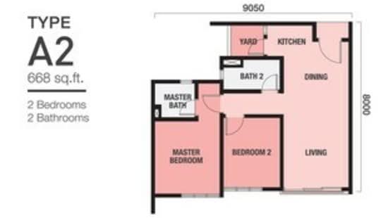 The Birch - Floor Plan - iProperty.com.my