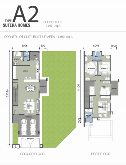 Sutera @ Warisan Puteri 2 Seremban - Floor Plan - iProperty.com.my