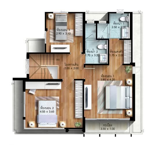 Setthasiri Chaengwattana-Prachachuen : เศรษฐสิริ แจ้งวัฒนะ-ประชาชื่น - Floor Plan