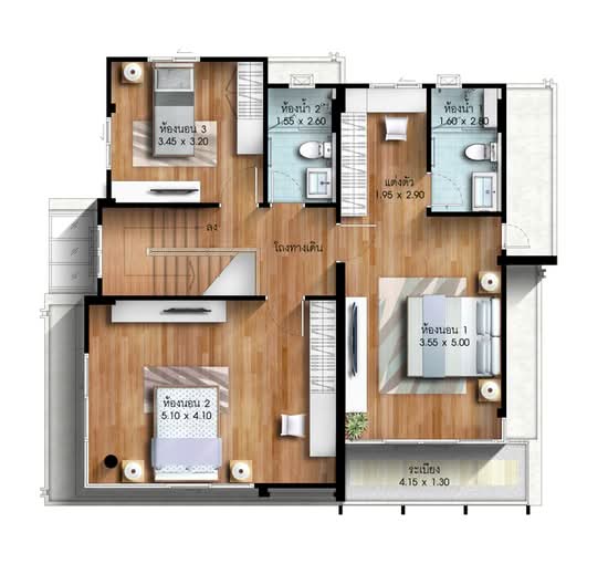 Setthasiri Chaengwattana-Prachachuen : เศรษฐสิริ แจ้งวัฒนะ-ประชาชื่น - Floor Plan
