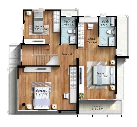 Setthasiri Chaengwattana-Prachachuen : เศรษฐสิริ แจ้งวัฒนะ-ประชาชื่น - Floor Plan