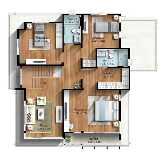 Setthasiri Chaengwattana-Prachachuen : เศรษฐสิริ แจ้งวัฒนะ-ประชาชื่น - Floor Plan