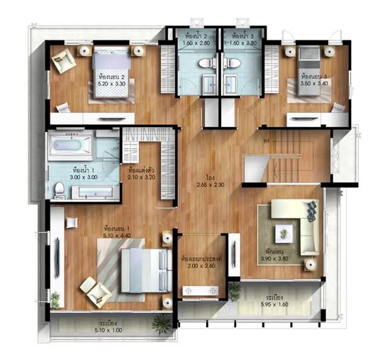 Setthasiri Chaengwattana-Prachachuen : เศรษฐสิริ แจ้งวัฒนะ-ประชาชื่น - Floor Plan