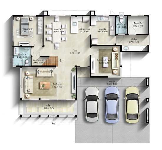 Setthasiri Chaengwattana-Prachachuen : เศรษฐสิริ แจ้งวัฒนะ-ประชาชื่น - Floor Plan