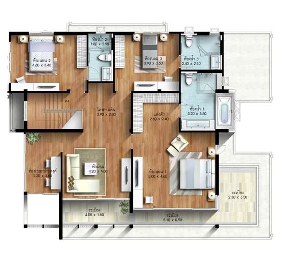Setthasiri Chaengwattana-Prachachuen : เศรษฐสิริ แจ้งวัฒนะ-ประชาชื่น - Floor Plan