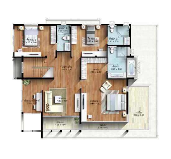 Setthasiri Chaengwattana-Prachachuen : เศรษฐสิริ แจ้งวัฒนะ-ประชาชื่น - Floor Plan