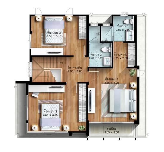 Setthasiri Chaengwattana-Prachachuen : เศรษฐสิริ แจ้งวัฒนะ-ประชาชื่น - Floor Plan
