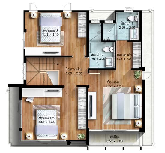 Setthasiri Chaengwattana-Prachachuen : เศรษฐสิริ แจ้งวัฒนะ-ประชาชื่น - Floor Plan