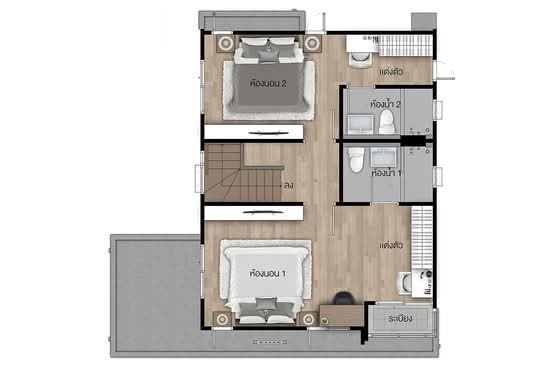Saransiri Ratchaphruek-Chaengwattana - Floor Plan