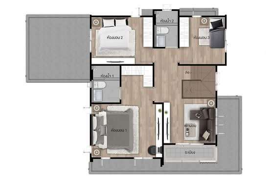 Saransiri Ratchaphruek-Chaengwattana - Floor Plan