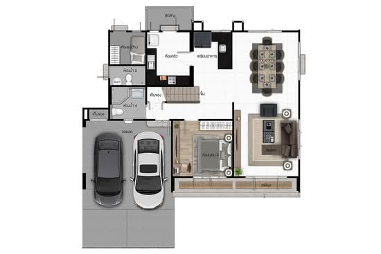 Saransiri Ratchaphruek-Chaengwattana - Floor Plan