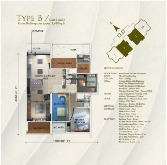 The Prime Residence - Floor Plan - iProperty.com.my