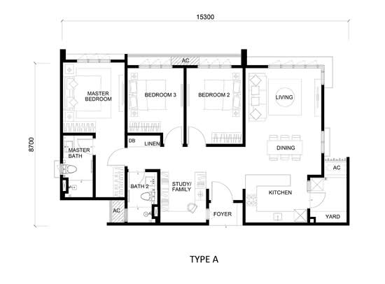 The Alcove @ The Glades - Floor Plan - iProperty.com.my