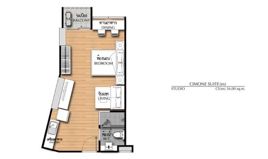 Supalai Monte at Viang : ศุภาลัย มอนเต้ แอท เวียง - Floor Plan