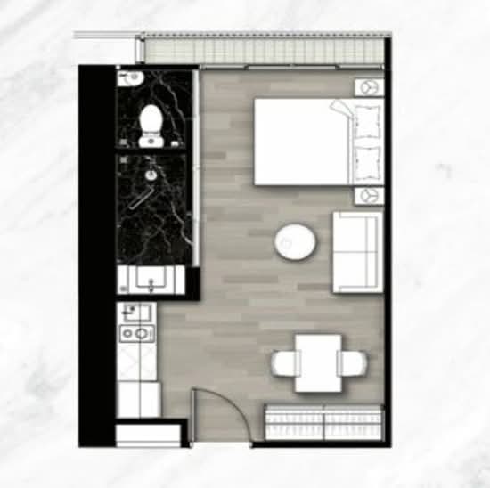 Park Origin Phrom Phong - Floor Plan