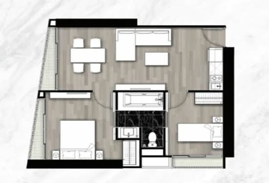Park Origin Phrom Phong - Floor Plan