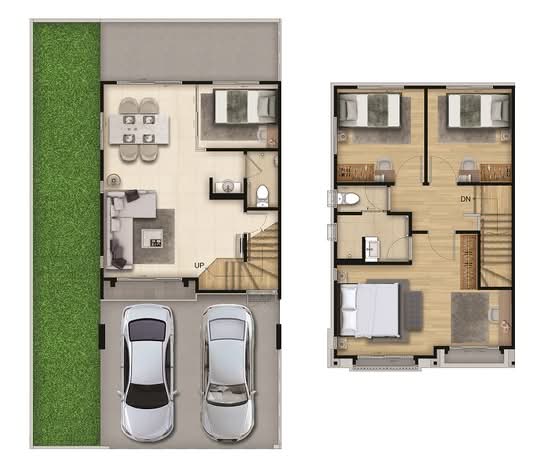 Pruksa Ville Phaholyothin-Ramintra : พฤกษาวิลล์ พหลโยธิน-รามอินทรา - Floor Plan