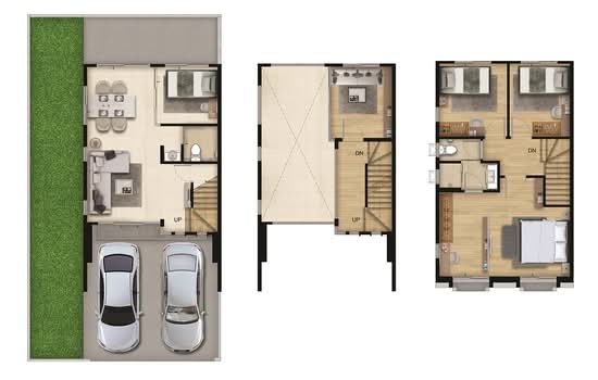 Pruksa Ville Phaholyothin-Ramintra : พฤกษาวิลล์ พหลโยธิน-รามอินทรา - Floor Plan