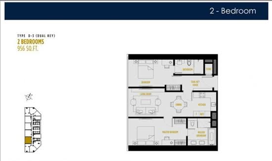 Oxley Towers - Floor Plan - iProperty.com.my