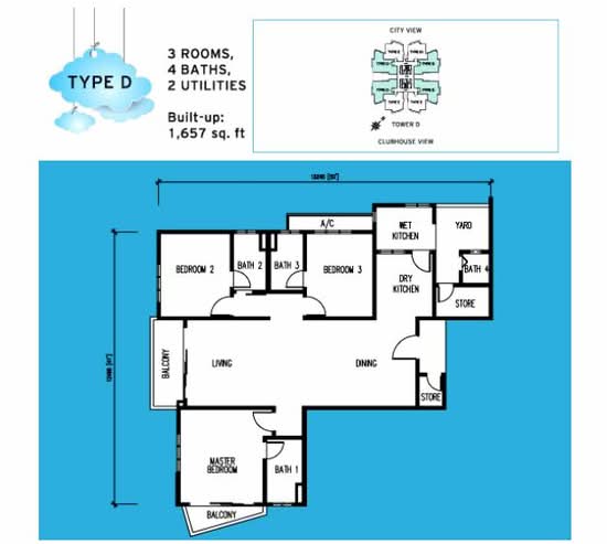 Muse By The Sky - Floor Plan - iProperty.com.my
