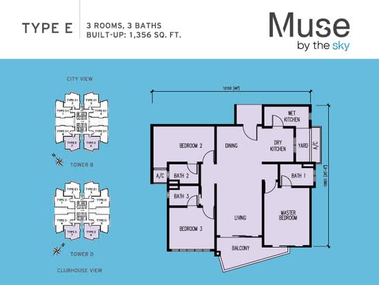 Muse By The Sky - Floor Plan - iProperty.com.my
