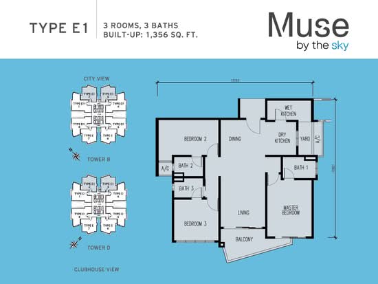 Muse By The Sky - Floor Plan - iProperty.com.my