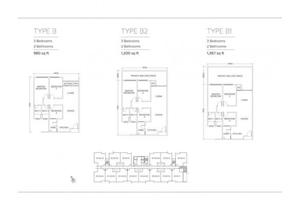 Meridin Bayvue Serviced Apartment - Floor Plan - iProperty.com.my