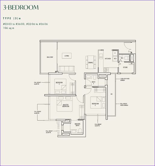 The Avenir - Floor Plan