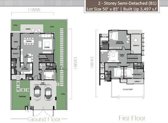 Pesisiran Residences @ Bukit Pelindung - Floor Plan - iProperty.com.my