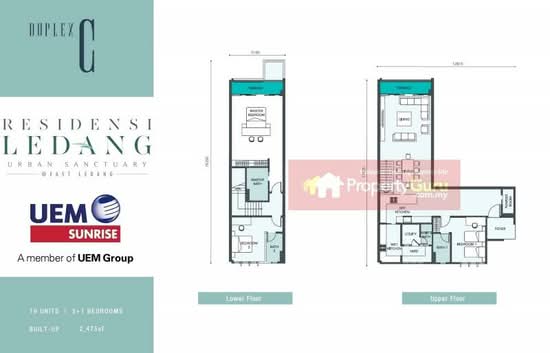 Residensi Ledang - Floor Plan - iProperty.com.my