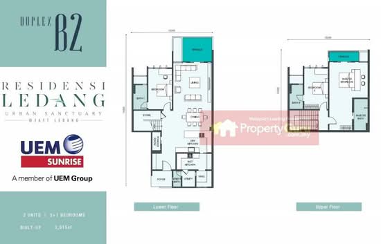 Residensi Ledang - Floor Plan - iProperty.com.my