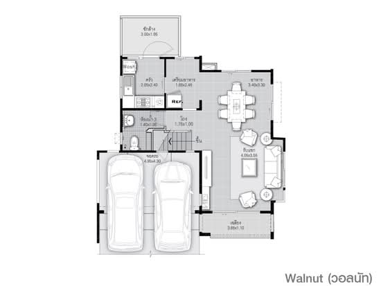 Manthana Onnut–Wongwaen 4 : มัณฑนา อ่อนนุช-วงแหวน 4 - Floor Plan