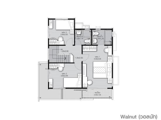 Manthana Onnut–Wongwaen 4 : มัณฑนา อ่อนนุช-วงแหวน 4 - Floor Plan