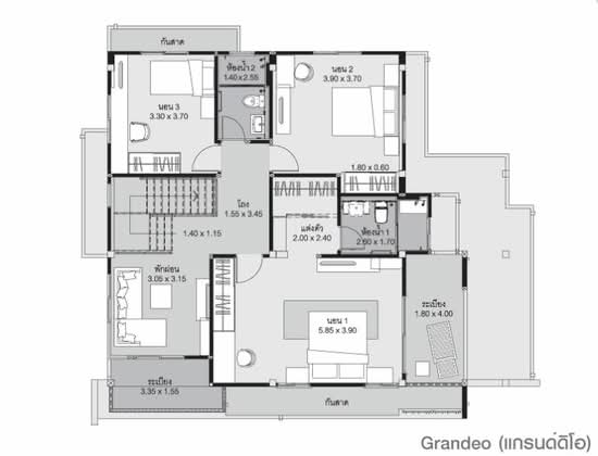 Manthana Onnut–Wongwaen 4 : มัณฑนา อ่อนนุช-วงแหวน 4 - Floor Plan