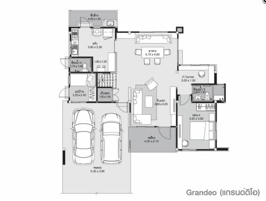 Manthana Onnut–Wongwaen 4 : มัณฑนา อ่อนนุช-วงแหวน 4 - Floor Plan