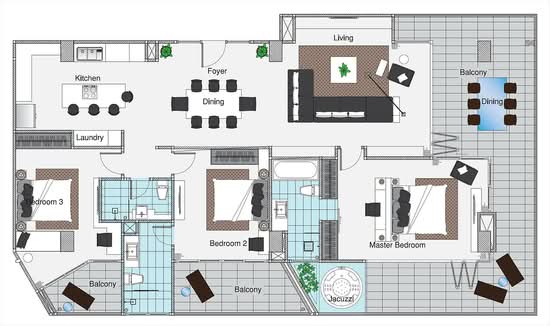 Escape Condominium : เอสเคพ คอนโดมิเนียม - Floor Plan