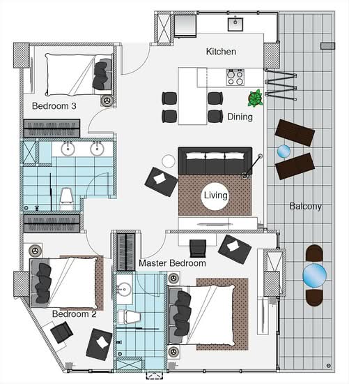 Escape Condominium : เอสเคพ คอนโดมิเนียม - Floor Plan