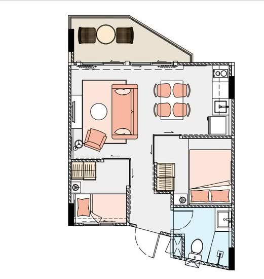 Mantra Condominium : มันตรา คอนโดมิเนียม - Floor Plan